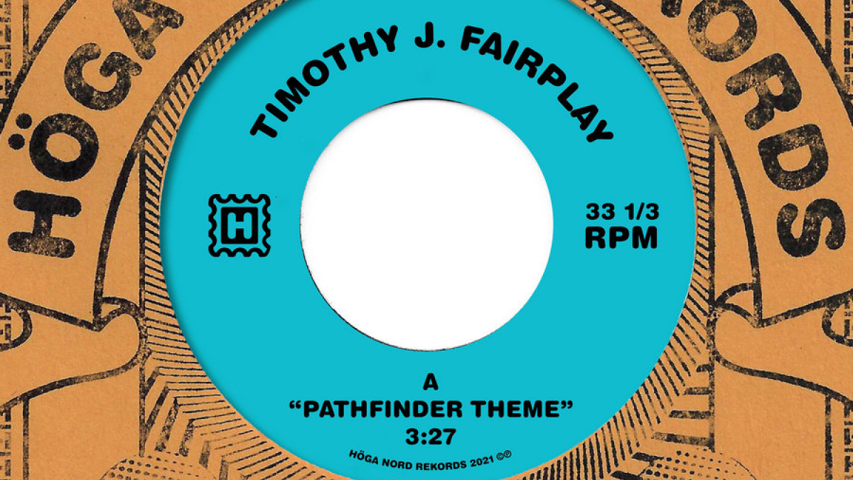 A screen printed psychedelic cover. Timothy J Fairplay's UFO's over China.